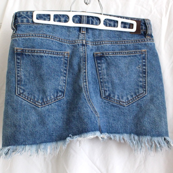 Hidden Jeans Embroidered Denim Skirt - Picture 2 of 2